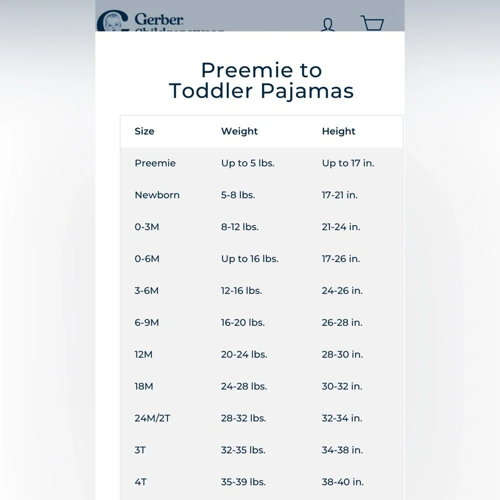 Gerber kids toddler